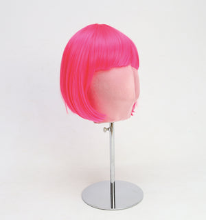 Hot Pink Bob Party Wig