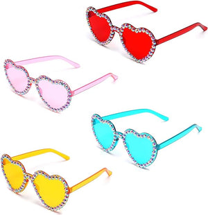 Heart Gems Party Sunglasses