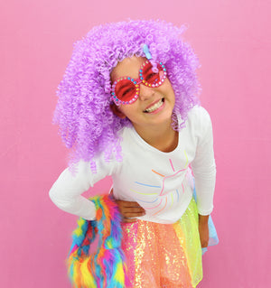 Roxy Rainbow Sequin Skirt