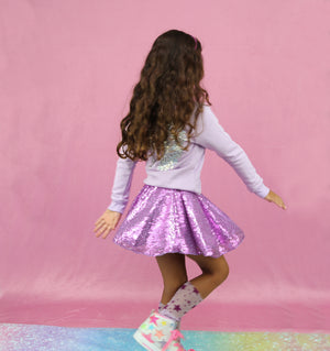 Angel Sweat-Jacket / Lilac