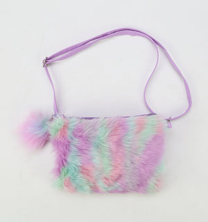 Macaron Faux Fur Bag