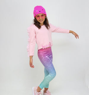 Candy Crush Velvet Leggings