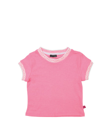 Beloved Heart Knit Ribbed Top