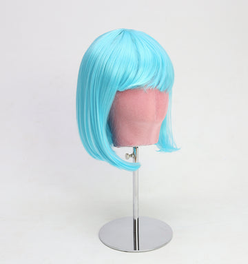 Lagoon Blue Long Bob Party Wig