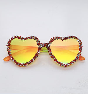 Ombre Crystal Gems Sunglasses