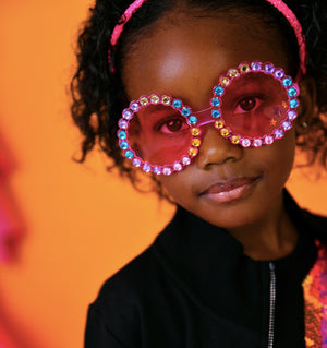 Funky Gems Party Sunglasses