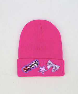 Love Beanie / Hot Pink