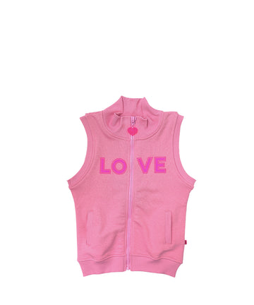 Love Zip-Up Vest