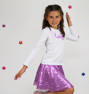 Violetta Sequin Skirt