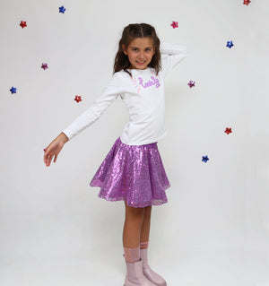 Violetta Sequin Skirt