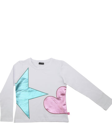 Metallic Applique T-shirt