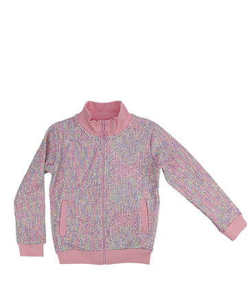 Bubblegum Sequin Jacket