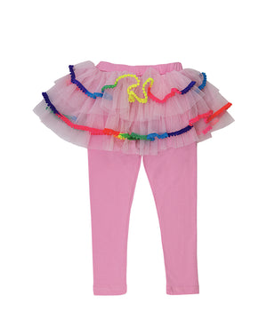 Pinkie Pompoms Tutu Leggings