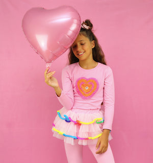 Pinkie Pompoms Tutu Leggings