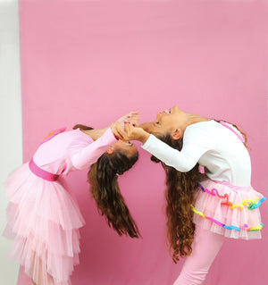 Pinkie Pompoms Tutu Leggings