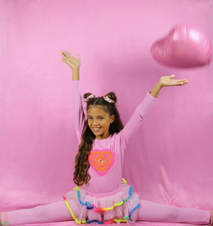 Pinkie Pompoms Tutu Leggings