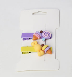 Candy Hair Clips / Set of 2