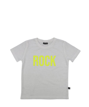 Rock T-shirt / Neon Yellow