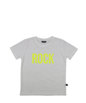 Rock T-shirt / Neon Yellow
