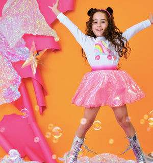 Roller Skate Applique Jumper