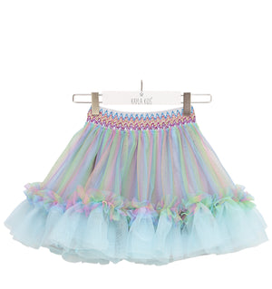 Serena Tulle Skirt / Blue