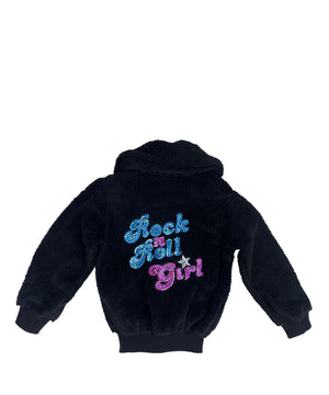 Rock'n Roll Girl Plush Bomber