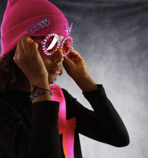 Love Beanie / Hot Pink