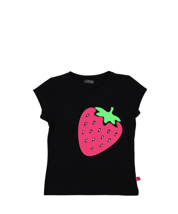 Very Berry Strawberry Jewel-Embellished T-shirt