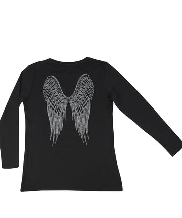 Angel Mummy T-shirt / Black