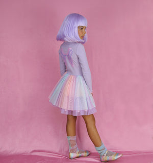 Candy Ombre Tulle Socks