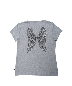 Angel Mummy T-shirt / Grey