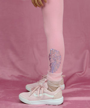 Angel Tutu Leggings / Pink