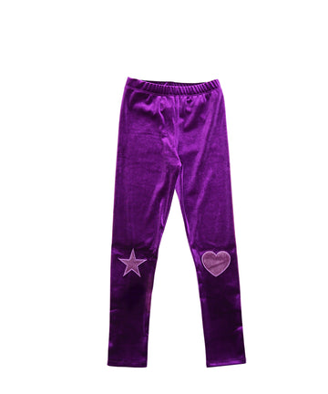 Be My Star Velvet Leggings