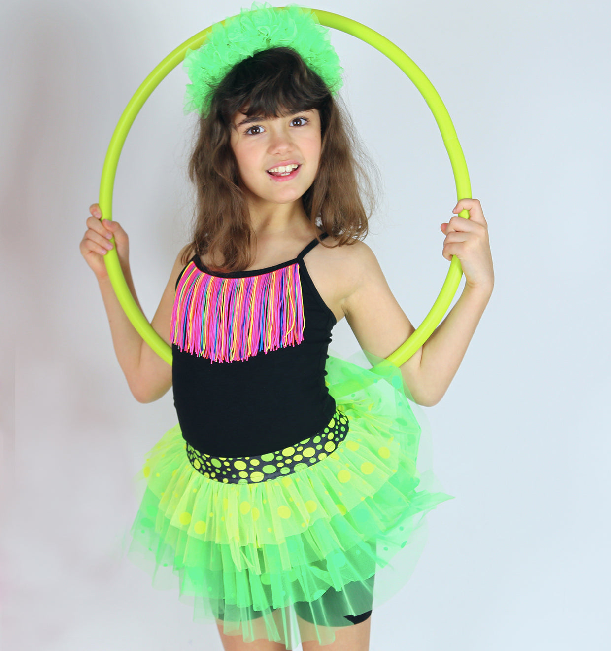 Black Fringe Strappy