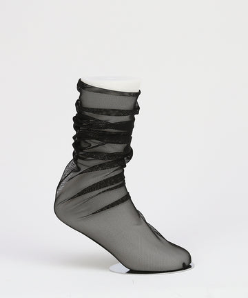 Black Tulle Socks