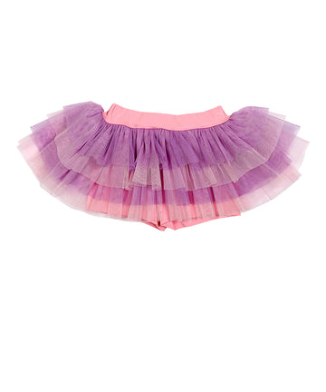Bubble Gum Mini Tutu Shorts