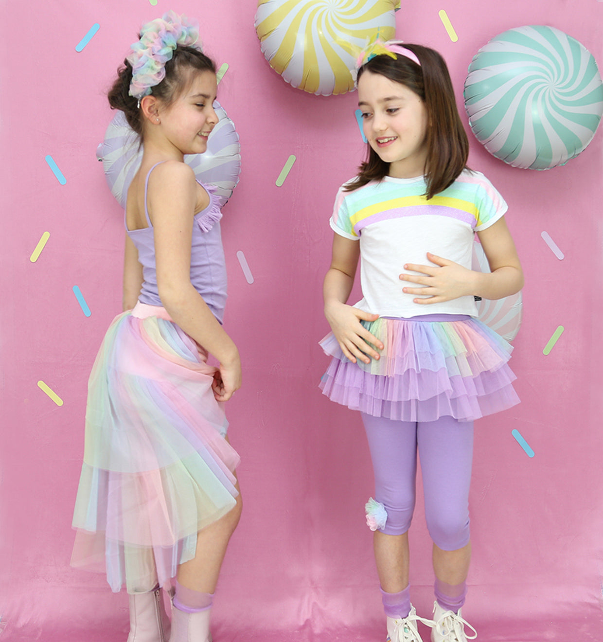 Lilac Fringe Strappy