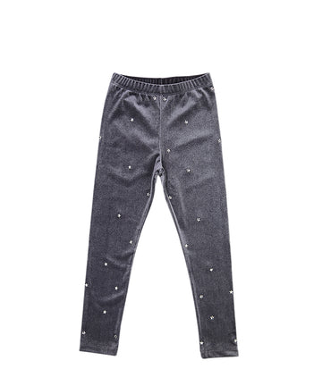Crystal Star Velvet Leggings