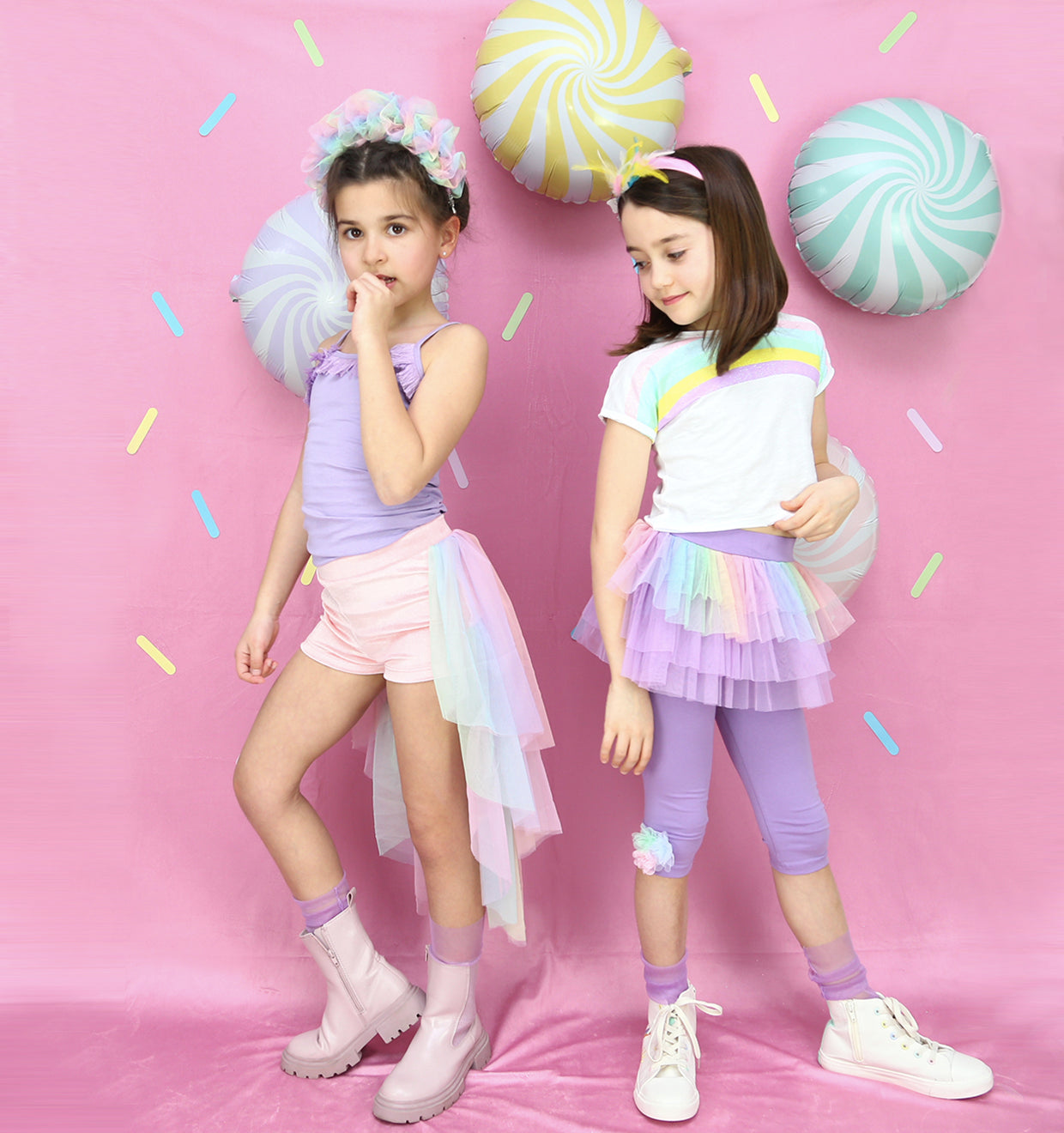 Lilac Fringe Strappy