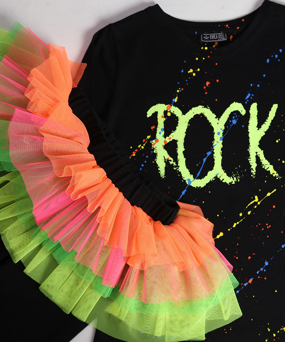 Funky Punky Tutu Leggings Kaylakids