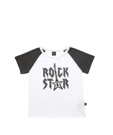 Grunge Rock Star Raglan T-shirt