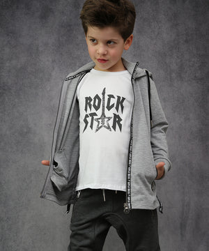 Grunge Rock Star Raglan T-shirt