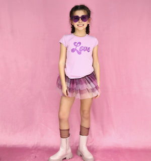 Purple Passion Mini Tutu Shorts