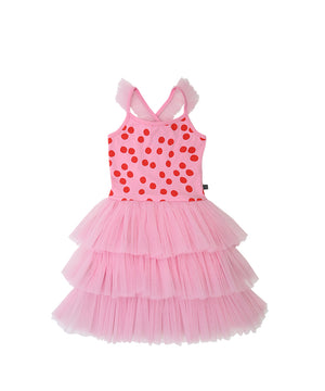 Pink Polka Tutu Dress