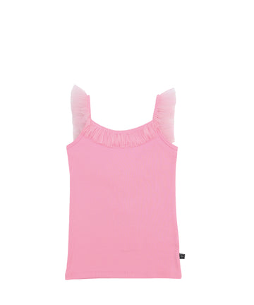 Pink Tulle Strappy