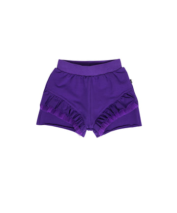 Purple Passion Ruffle Shorts