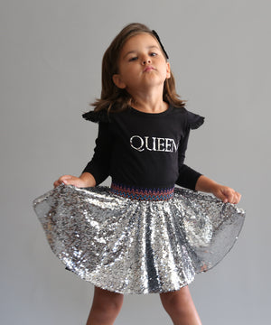 Queen T-shirt - Silver