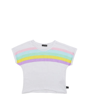 Rainbow Crop Tee