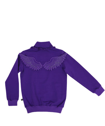 Tinkerbell Full Zip Up / Purple